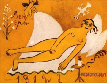  nude Peintre - venus and michail 1912 nude abstract